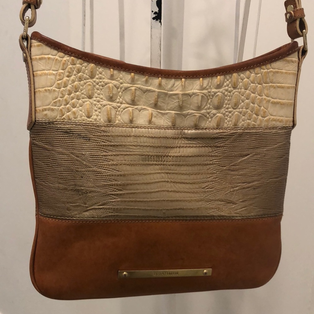 Brahmin crossbody bag with adjustable strap
